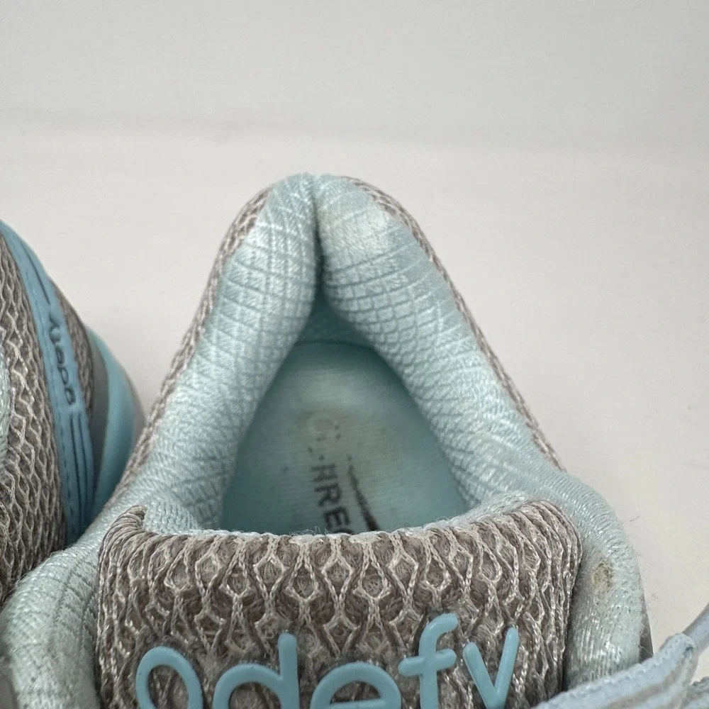 GDEFY‎ Gravity Defyer Corrective Fit Walk Gray Blue Gym Shoes Women's Size 7.5